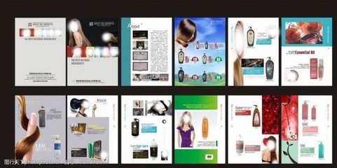 美發(fā)畫冊模板與廣告設(shè)計素材下載指南